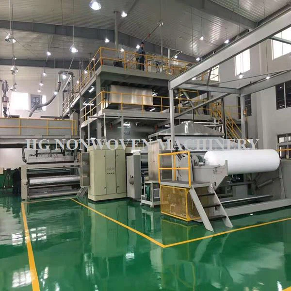 Double Beam Nonwoven Fabric Making Machine