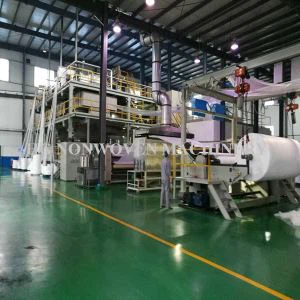 Blue SMS Nonwoven Fabric