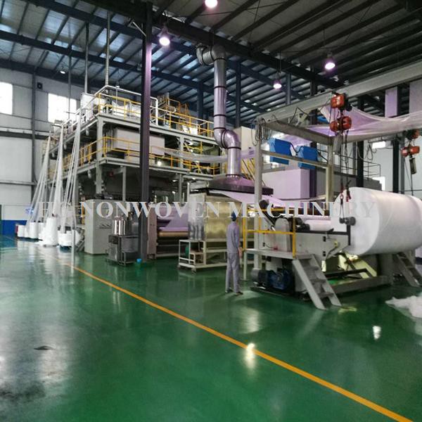 Three Beam PP Nonwoven Fabric Making Machine